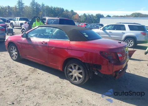 2008 Chrysler Sebring Touring z USA, uszkodzony, nr VIN 1C3LC55R08N235560
